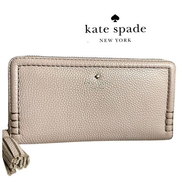 Kate Spade Cream Wallet - Picture 1 of 15